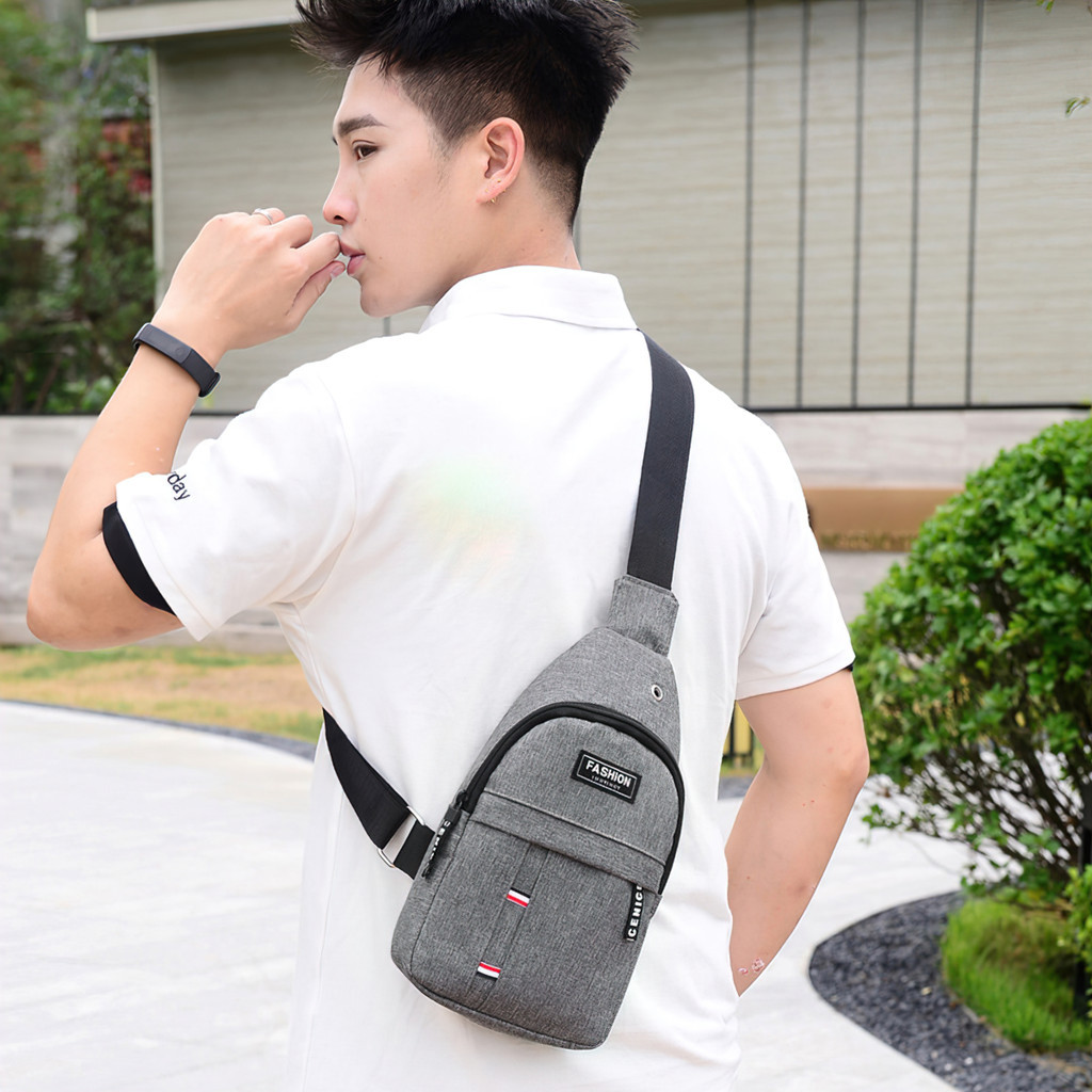 Túi đeo chéo nam,cặp đeo chéo, nhiều ngăn riêng biệt,Túi được làm từ chất liệu vải dù, bền đẹp FE123