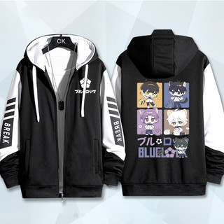 Áo hoodie dài tay Cosplay Isagi Yoichi PS2 Blue Lock