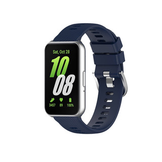Dành cho Samsung Galaxy Fit 3 fit3 Dây đeo + Đầu nối Dây silicon thể thao