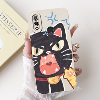 Dành Cho Huawei Y9 2019 Vỏ JKM-LX1 JKM-LX2 JKM-LX3 Vỏ Điện Thoại Sơn Thời Trang Ốp Lưng Silicon Mềm Cho Huawei Y9 2019 Ốp Lưng