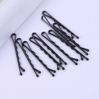 10 / 50 Chiếc Nữ Kim Loại Đen Sóng Tóc Pin Tạo Kiểu Tóc Phụ Kiện Dụng Cụ