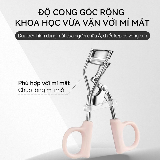 Dụng cụ bấm cong mi PinkPunk clip lông mi Dụng Cụ Uốn Lông Mi Tiện Dụng