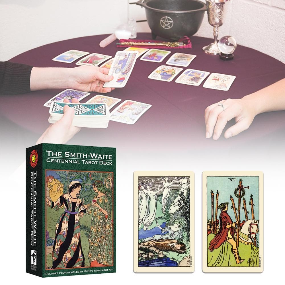 Bộ bài Tarot Smith-Waite Centennial Tarot Deck Board Game dành cho bữa tiệc wipqsvn