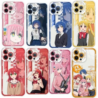 Anime Bocchi The Rock Gotoh Hitori Yamada Ryo Ốp Lưng Cho Iphone 15 Pro Max 11 12 13 14 Pro Max Vỏ Mềm Dễ Thương Trong Suốt Silicon Vuông Chống Sốc Mắt Thiên Thần Trong Suốt