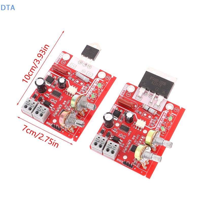 Dta 40A / 100A Bảng điều khiển máy hàn điểm Máy hàn điều khiển Mô-đun điều khiển thời gian có thể điều chỉnh dòng điện để hàn điện trở -40 / 100A PO