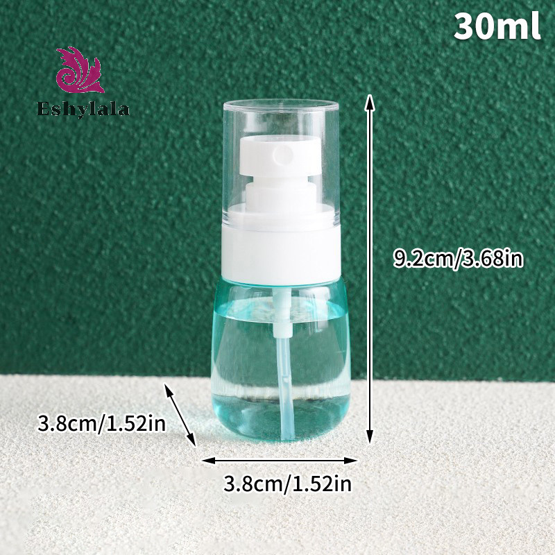 Di động 30 / 60 / 100ml Chai có thể nạp lại Chai nhựa trong suốt Phụ kiện du lịch [MỚI]