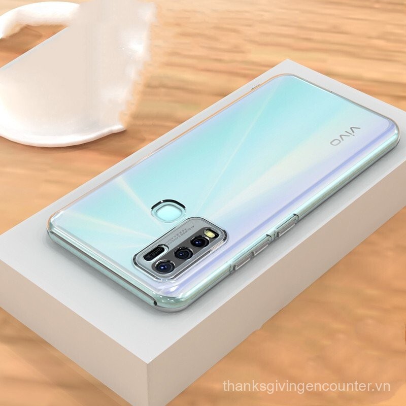 Cho Vivo Y50 y30 y30i 1935 1938 2019 không bao giờ Vàng Slim pha lê rõ ràng cứng PC Scratch-RESISTANT trường hợp ixdv