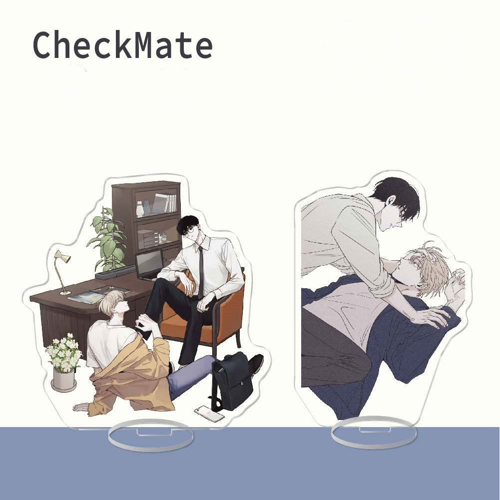 Checkmate Acrylic Đứng Jeong Eunsung Lee Suhyun Hình Hiển Thị Hàn Quốc BL Manwha Bộ Sưu Tập Hàng Hóa Accesorios
