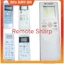 Remote máy lạnh Sharp nhiều loại ( tặng cặp pin ) / Điều khiển máy lạnh Sharp