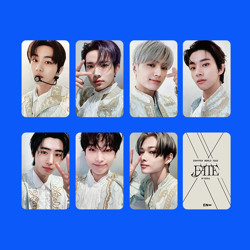 5-7 Chiếc EN Lomo Card WORLD TOUR FATE IN SEOUL Mang Lại Nhiệt Trở Lại ROMANCE KHÔNG CÓ Photocards HEESEUNG JAKE JAY JUNGWON NI-KI SUNGHOO Solo Photo Bưu Thiếp YM