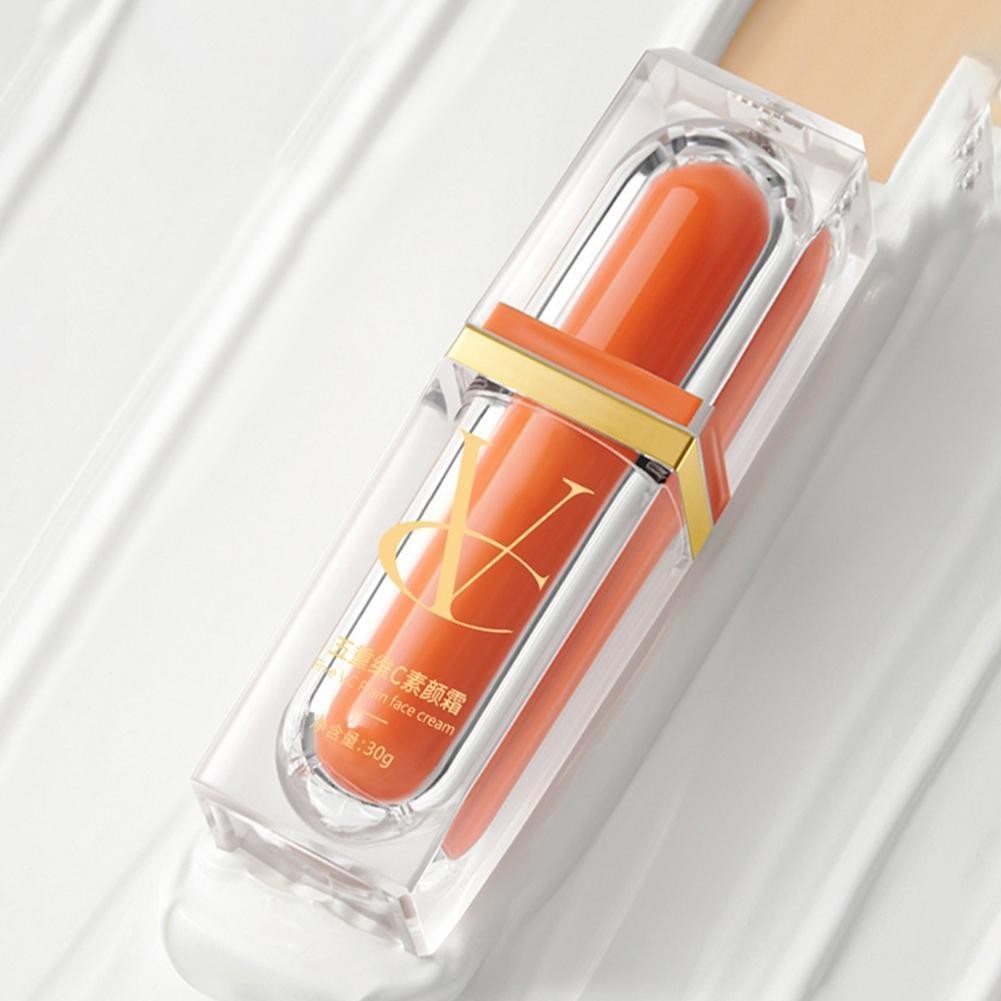 Kem dưỡng da Five Vitamin C 4 trong 1 Vooral Isolated Skin & Cream Brighten Kem che khuyết điểm Skin N0