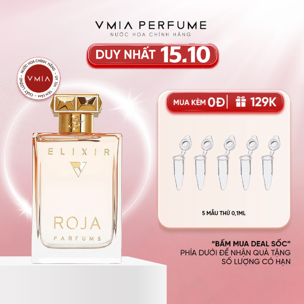 [VMIA] Nước hoa Nữ Roja Dove Elixir Pour Femme mẫu thử 2ml 5ml 10ml ...