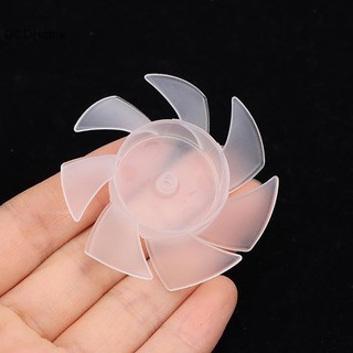 Gcdhome 1 Lưỡi 7 Lưỡi Quạt Nhựa Đường Kính Ngoài 35mm / 42mm / 50mm / 65mm Lưỡi Quạt Làm Mát Bằng Nhựa Cho Máy Sấy Tóc HOT