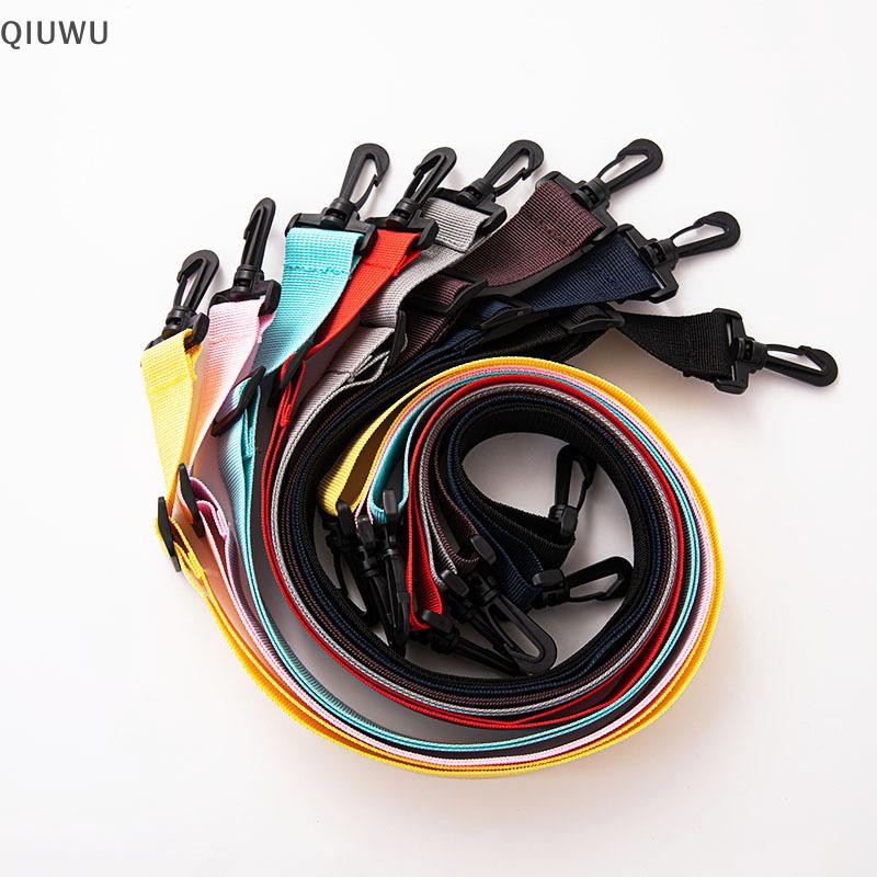 Qiuwu 1 Thắt Lưng Có Thể Tháo Rời Túi Messenger Mới Đen Dây Dài Túi Một Phần Phụ Kiện Có Thể Điều Chỉnh Dây Đeo Túi Đeo Vai Thay Thế.