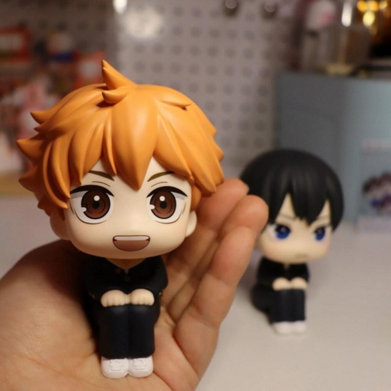 Anime Haikyuu Nhân Vật Hành Động Hinata Shoyo Tobio Kageyama PVC Đồ Chơi Hình Oikawa Tooru Kozume Kenma Bộ Sưu Tập Tượng Mô Hình Trang Trí Búp Bê