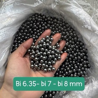 Combo 3kg bi sắt+ 5dây thun cao su kháng lực dầy 0,75mm dài 15cm, buộc sẵn da.