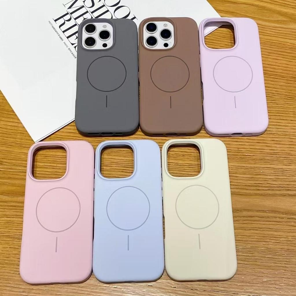 Ốp Lưng iPhone Silicon Từ Tính Chống Bẩn Có Dây Đeo,Chống Sốc Bảo Vệ Camera (KHÔNG HỘP) iP 11/12/13/14/15/16/17/Pro/Max