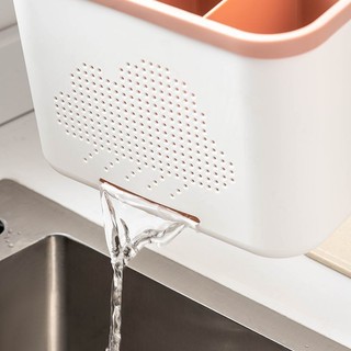 Giá đỡ đũa muỗng đa năng để bàn, thoát nước, chống nấm mốc, dùng cho nhà bếp, bộ đồ ăn, 7.12