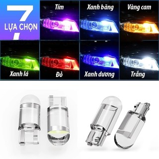 【MOTEX】Đèn LED COB T10 Siêu Sáng Lắp Xinhan, Báo Số, demi Ôtô, Xe Máy - Giá 1 Bóng