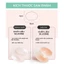 Bộ 2 miếng độn vai silicone trong suốt, nâng vai áo vest/blazer, tự dán, không lộ, dùng cho nam nữ