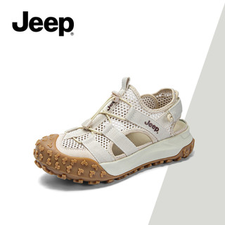Giày thể thao đế dày dành cho nữ Jeep Summer - Giày đi bộ đường dài & leo núi ngoài trời, lưới thoáng khí, trượt - phong cách thường ngày