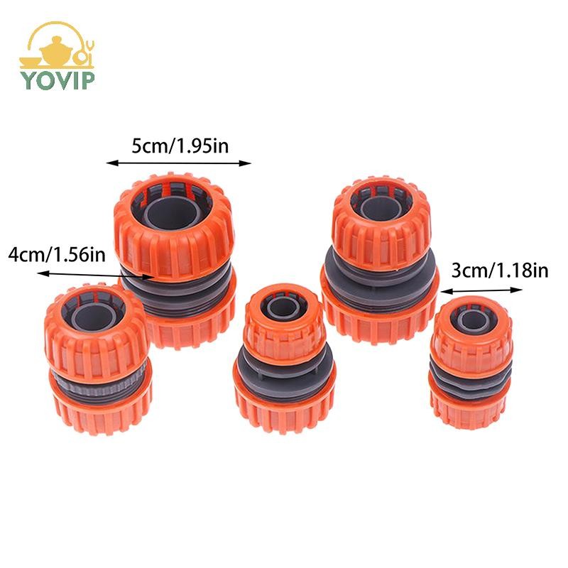 Ống tưới vườn YOVIP Đầu nối nhanh bằng nhựa 1 / 2 "3 / 4 '' 1 '' Bộ mở rộng khớp nối nam đôi cho ống VN