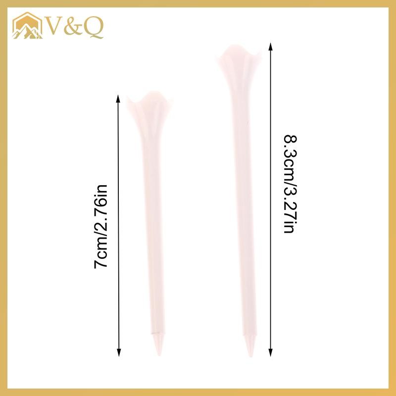 Littleloves1 10 Chiếc 70 Mm 83 Mm Chiều Dài Tee Nhựa Golf Tee 4 Móng Vuốt Nhựa Golf Tee Phụ Kiện Golf Cho Golfers EN