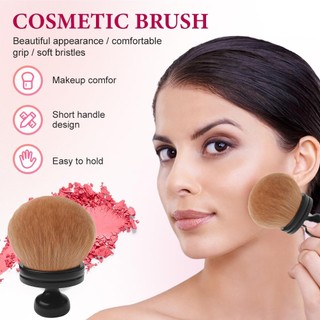 Bàn chải cực lớn để tự làm rám nắng và trang điểm cơ thể Bàn chải tóc tổng hợp mềm cho kem nền Bronzer Blusher Kem dưỡng da tự rám nắng Dụng cụ bôi cho cơ thể mặt và lưng nhựa di động
