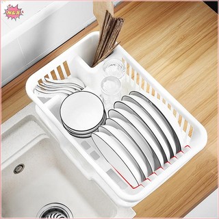 N & X Giá Thoát Nước Nhà Bếp Máy Rửa Chén Nhựa Hộp Bảo Quản Lọc Nước Đĩa Đĩa Bát Giá Đỡ Mặt Bàn Dụng Cụ Sắp Xếp.