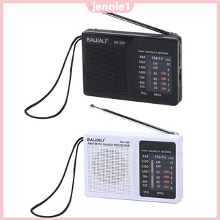 Đài phát thanh di động chạy bằng pin AM FM Radio Pocket Radio dành cho quà tặng ngoài trời trong nhà dành cho người cao tuổi [jennie1.vn]