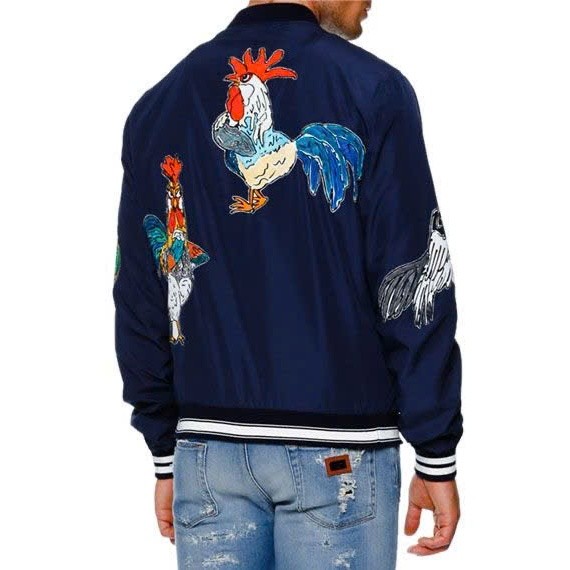 Áo Bomber Đàn Gà Trống KCloset Áo Khoác Gió Dù 2 Lớp Dày Dặn Dáng Rộng Nam Nữ NA970