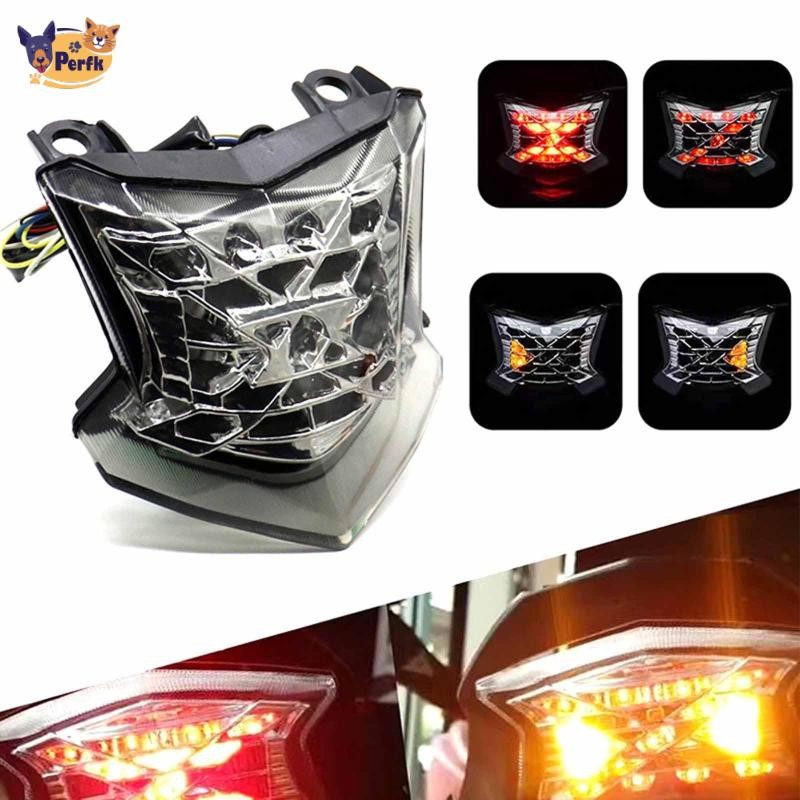 Xe Máy LED Đuôi Đèn Tích Hợp Bật Siginal Phía Sau Đuôi Đèn Xe Máy Phụ Kiện Chắc Chắn Đèn Hậu Cho 650 Z900