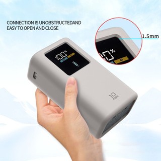 ROOMYCO Silicone, Chống Sốc Chống Bụi Bảo Vệ, Chất Lượng Cao Di Động Có Tay Cầm Mềm Mang Theo Cho CUKTECH Model 10 Mini 10000mAh 55W Power Bank Travel
