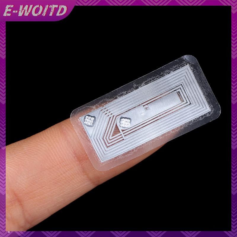 E-woitd 10 Miếng Dán NTAG213 NFC ISO 14443A 13.56MHZ RFID Lập Trình Chip Đa Năng HNVN