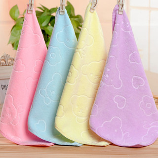 [Giao hàng tại địa phương] 12 chiếc Khăn vuông nhỏ dày 25 * 25 với khăn quà tặng hấp thụ nước mạnh