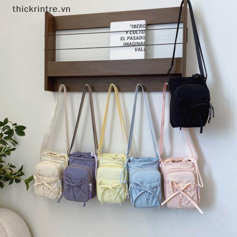 THI Nơ Túi Bảo Quản Bình Nước Dây Rút Chống Thấm Nước Thể Thao Đeo Vai Di Động Có Dây Đeo Túi Điện Thoại Cốc Phụ Kiện VN