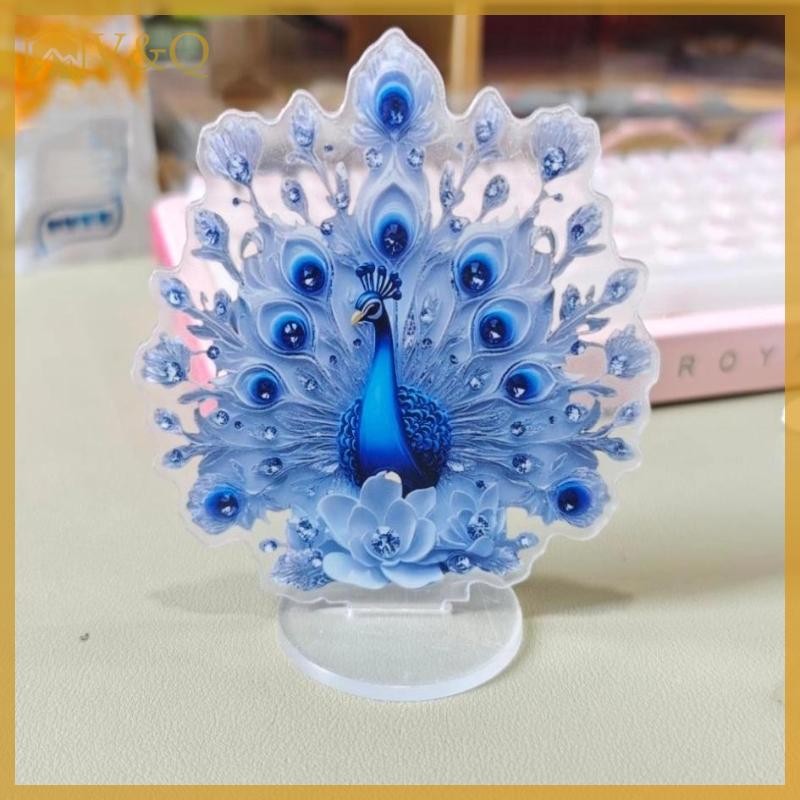 Littleloves1 Trang Trí Con Công Hình Trang Trí Cho Văn Phòng Tân Gia Quà Tặng Trang Trí Máy Tính Để Bàn Trang Trí EN