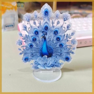 Littleloves1 Trang Trí Con Công Hình Trang Trí Cho Văn Phòng Tân Gia Quà Tặng Trang Trí Máy Tính Để Bàn Trang Trí EN