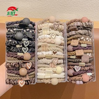 Đai buộc tóc cao độ đàn hồi tốt, bền, dành cho đuôi ngựa, bộ 5 cái