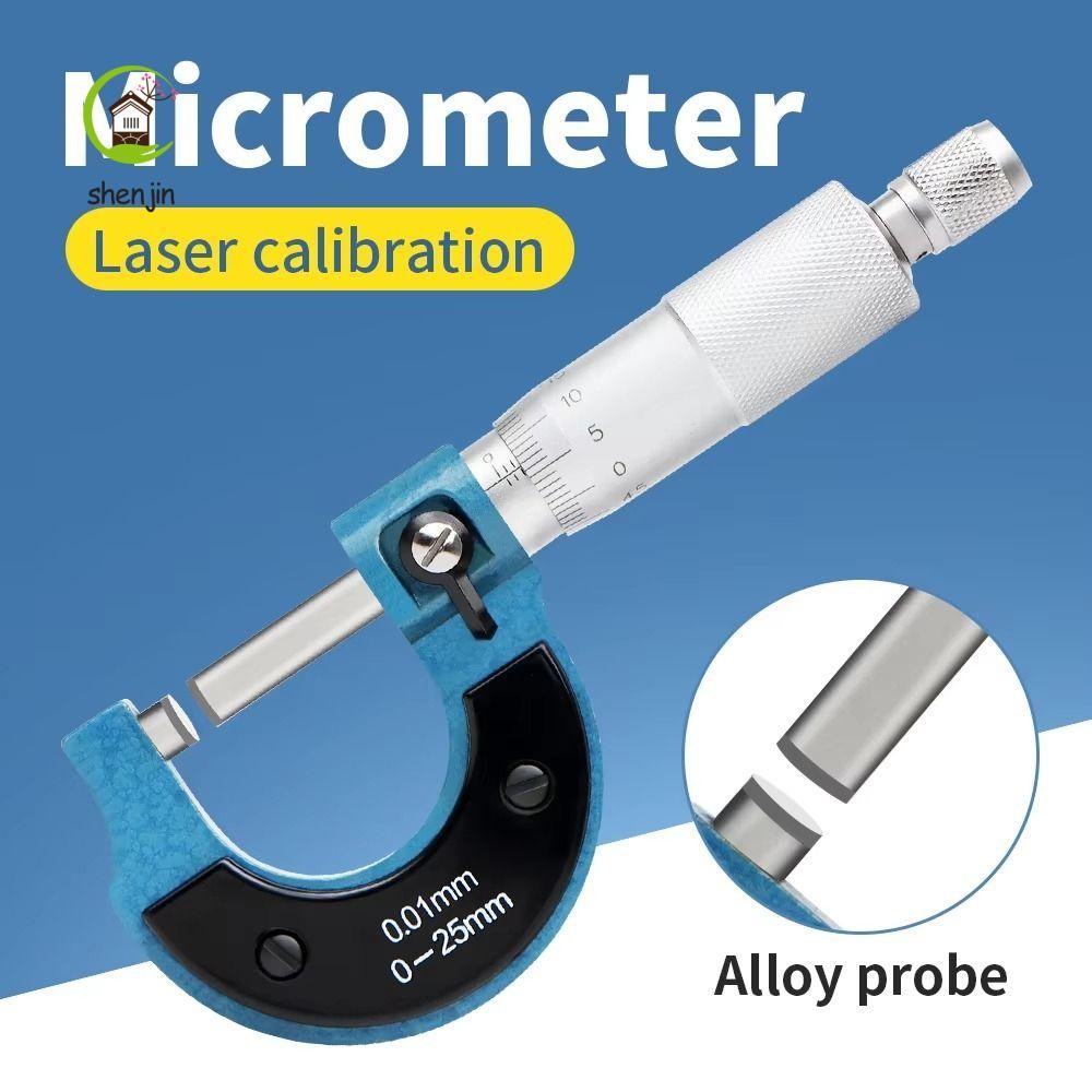 SHENJIN Micromet bên ngoài, Vernier Caliper Thread Scale Cơ Micro ...