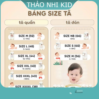 COMBO 3B MOLLY KIDS TẶNG 1B MOLLY KIDS Công Nghệ Hàn Quốc Dán/Quần Đủ Size S62>>4XL38- Thảo Nhi Kid