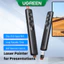 Bút trình chiếu slide powerpoint Ugreen bút PPT, Trình bày từ xa Clicker Laser Con trỏ 2.4GHz USB, Bút cho văn phòng Mac Window Con trỏ Laser, đa chức năng để thuyết trình, bảo hành 18 tháng