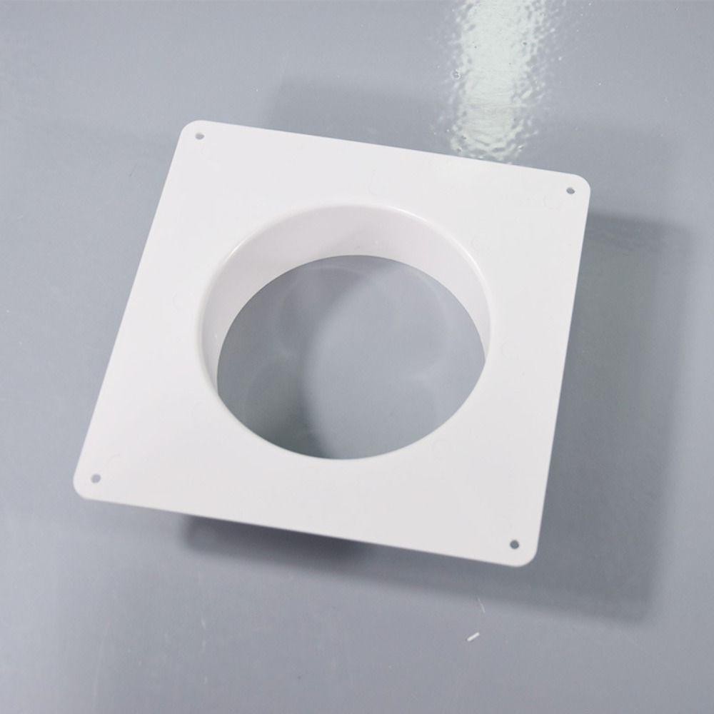 CHEESELY 1 Cái Bộ Chuyển Đổi Cửa Thoát Khí, Dụng Cụ Ống Dẫn Mặt bích Đầu Nối Ống Thông Khí, Nhựa Thẳng Lắp Đặt Dễ Dàng Ống Thông Gió
