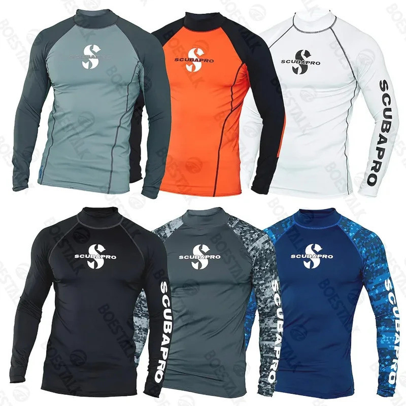 Scubapro Nam Mới Bơi Áo Bơi Đi Biển Bảo Vệ Tia UV Rash Guard Lặn Đồ Bơi ...