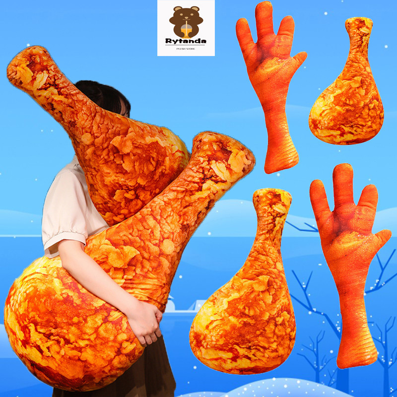Rytanda Chân Gà Sang Trọng Đồ Chơi Móng Vuốt Gà Plushie Gấu Bông Búp Bê Gà Dễ Thương Mô Phỏng Vuốt Gà Búp Bê Gối Ngủ Quà Tặng Sinh Nhật Bạn Gái Trẻ Em Quà Giáng Sinh