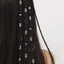 DELMER 80 Chiếc Dreadlocks Hạt, Kẹp Vòng Đeo Kim Loại Vàng Bạc Rỗng Rỗng Vòng Tóc, Phụ Kiện Tóc Bím Bẩn Tóc Bím Tóc Tự Làm Tóc Ống Bím Tóc Nữ
