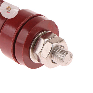 TWE M6 Thiết bị đầu cuối Bài viết bằng đồng thau Loại thiết bị đầu cuối 333 Vít ren màu đỏ và đen Nhiệt độ 6mm Vít đồng VN