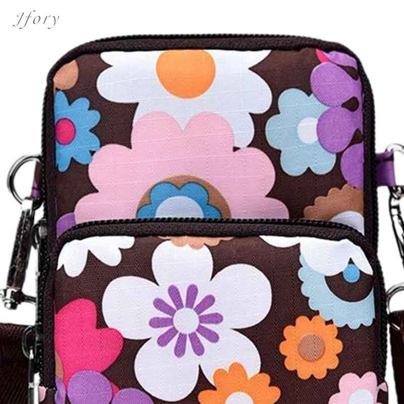 Túi đựng điện thoại di động Mini Jfory, Hộp đựng dây đeo vai có thể điều chỉnh đa năng, Ví đựng tiền, Ví đựng túi đeo vai để mua sắm cho nữ