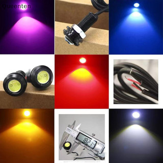 Queenten 18MM Xe Đại Bàng Mắt DRL LED Chạy Ban Ngày Đèn LED 12V Dự Phòng Đảo Chiều Đỗ Xe Tín Hiệu Ô Tô Đèn QT