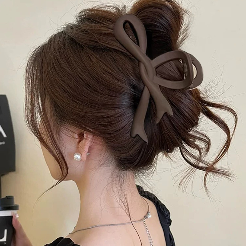 Kẹp tóc lớn cảm giác cao cấp, style Hàn Quốc đơn giản, dành cho nữ